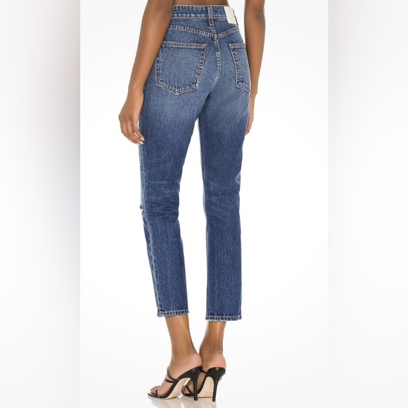 GRLFRND The Karolina High Rise Straight Crop Jeans - Picture 4 of 15